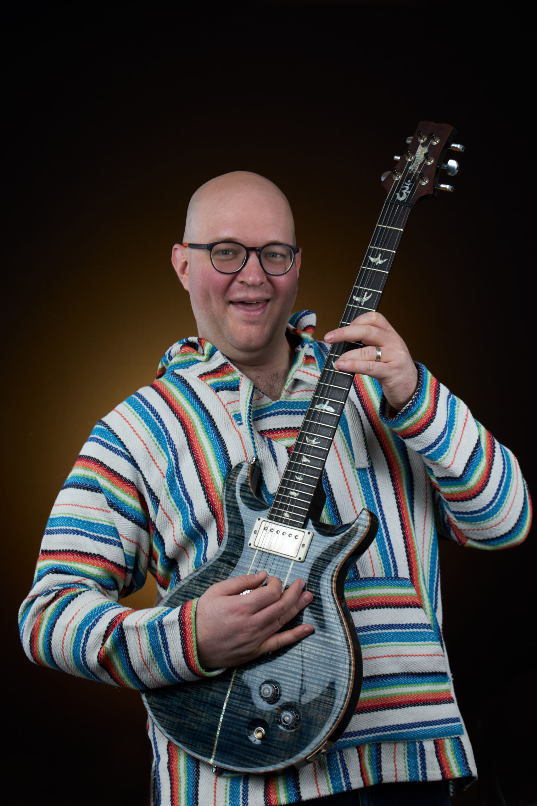 Craig with his guitar